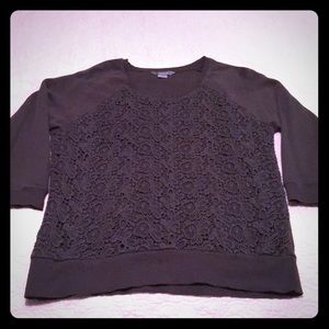 Natural Reflections Long Sleeve Lace Top